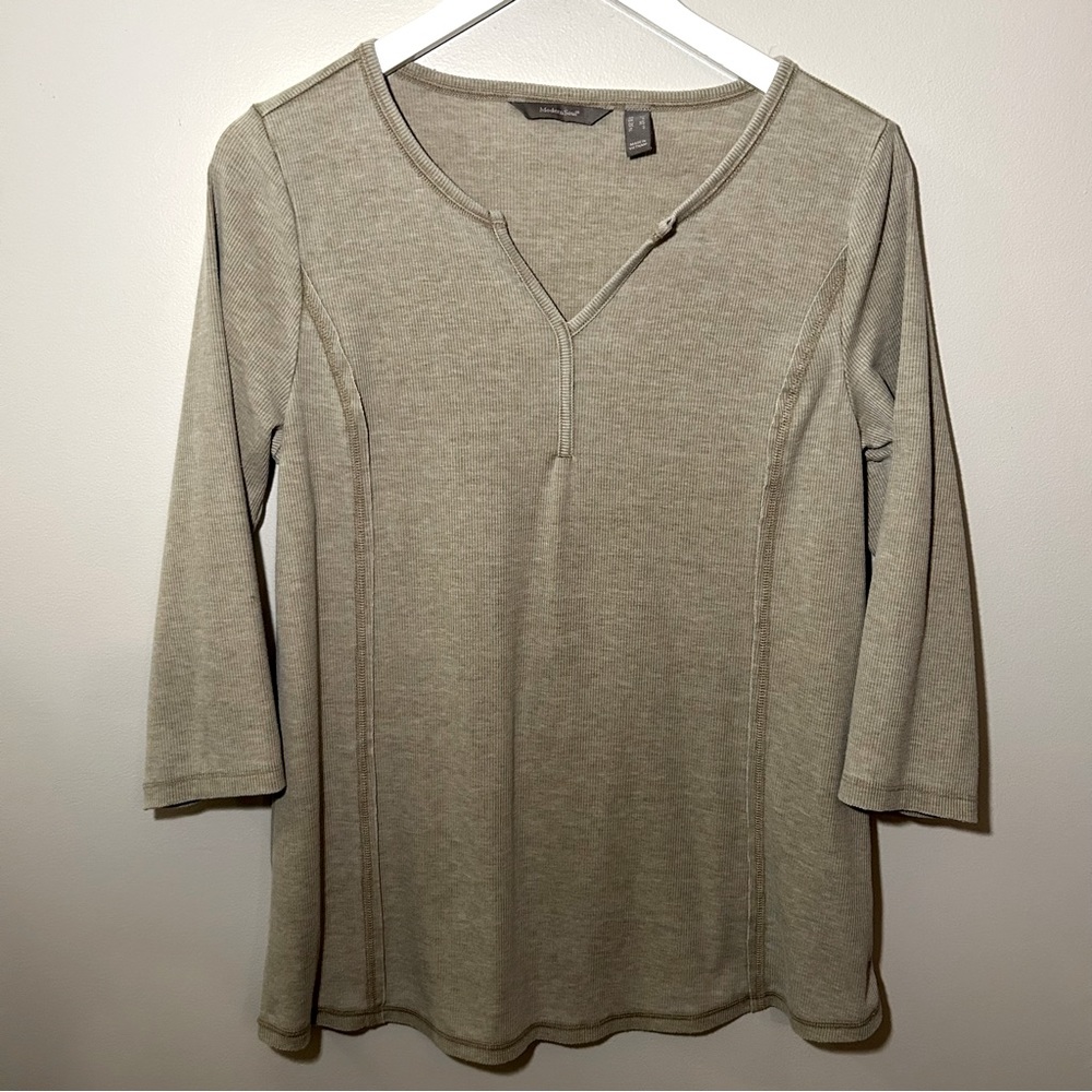 Modern Soul Green Tunic Top Size XS